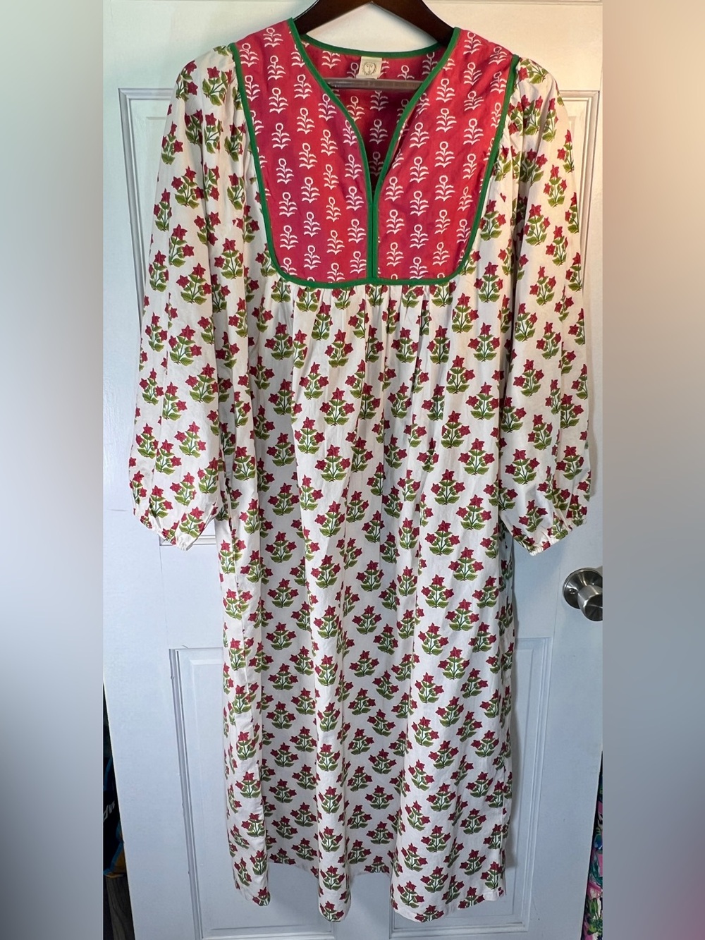 Print Fresh XL Floral Gown Organic Cotton Printfresh